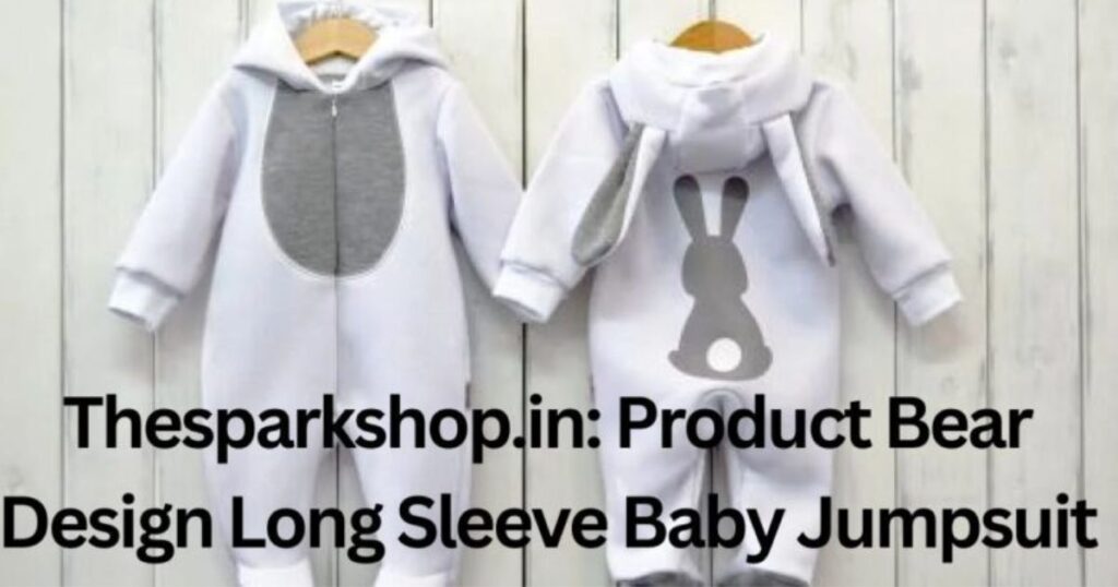 thesparkshop.in:product/bear-design-long-sleeve-baby-jumpsuit